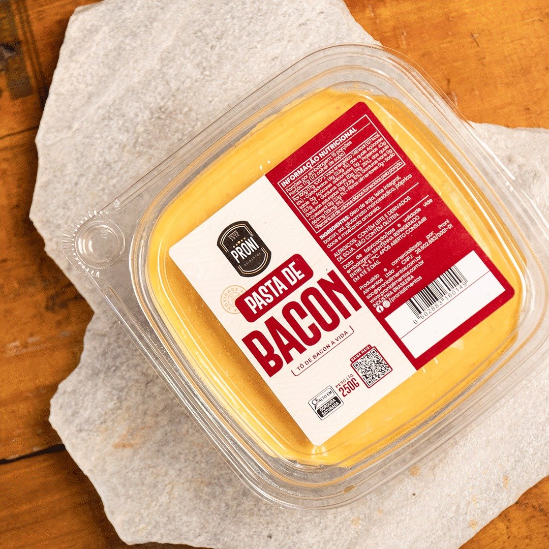 Pasta de bacon PRONI